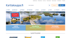 Desktop Screenshot of karttakauppa.fi